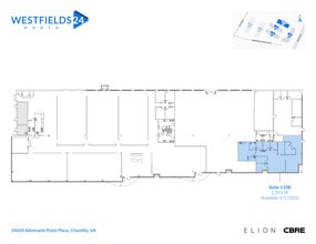 14428 Albemarle Point Pl, Chantilly, VA à louer Plan d’étage- Image 1 de 1