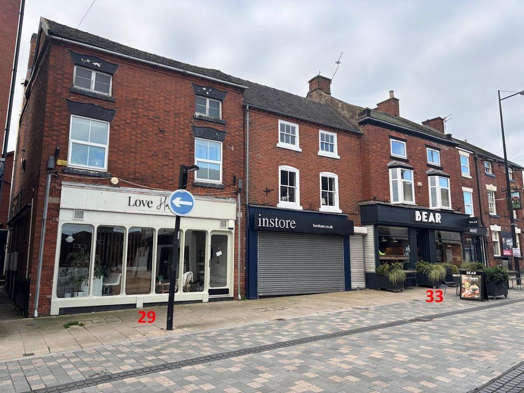 29 & 33 High Street, Uttoxeter portefeuille de 2 propriétés à vendre sur LoopNet.ca Photo du bâtiment- Image 1 de 11