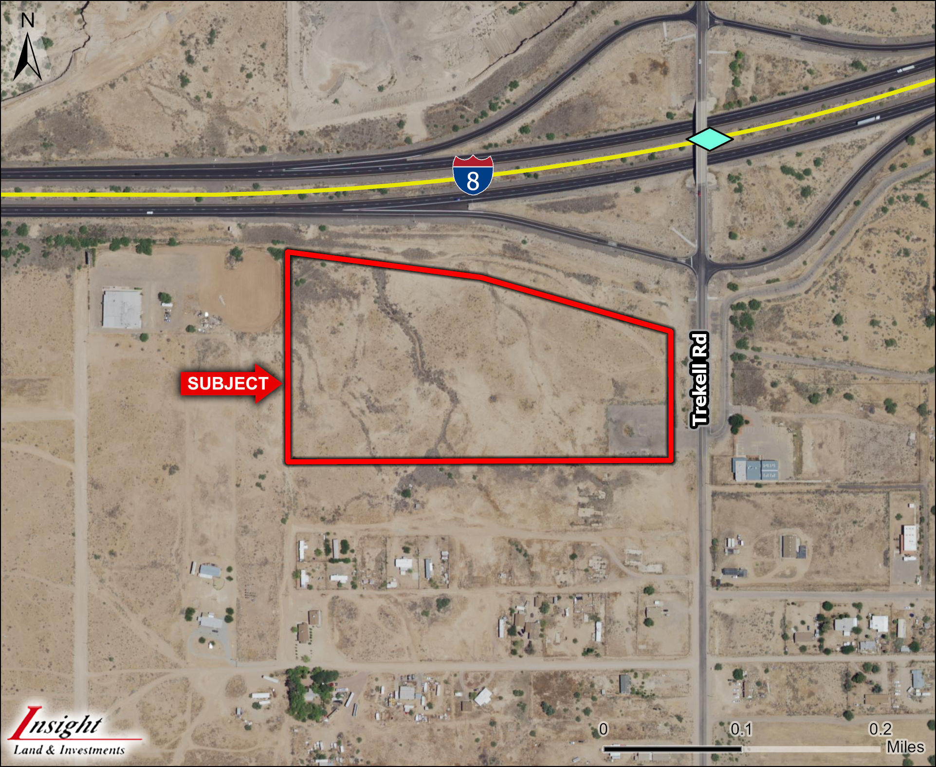 S Trekell Rd, Casa Grande, AZ à vendre Aérien- Image 1 de 4