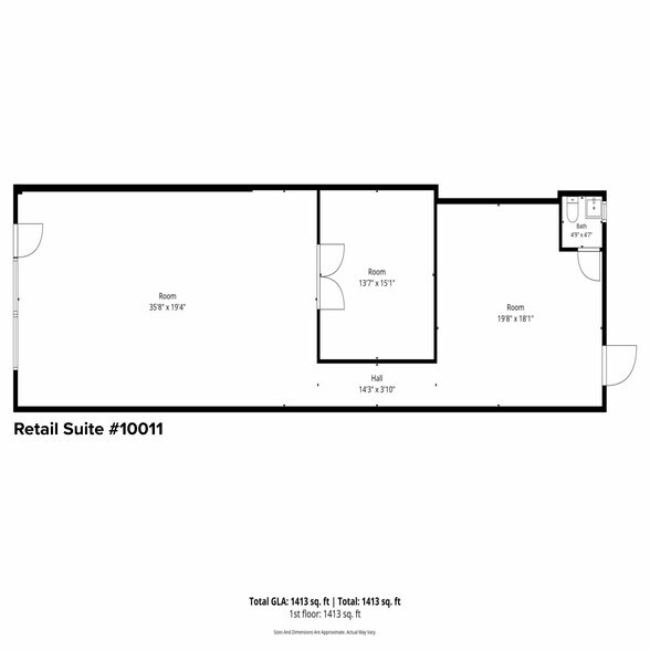 10005-10015 Grand Ave, Franklin Park, IL à louer - Plan d’étage - Image 3 de 5