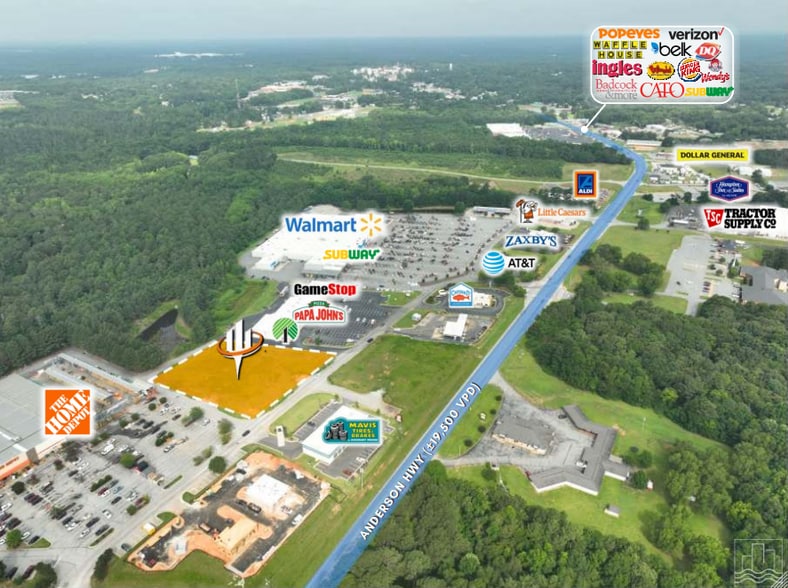 E Franklin St, Hartwell, GA for sale - Building Photo - Image 2 of 11