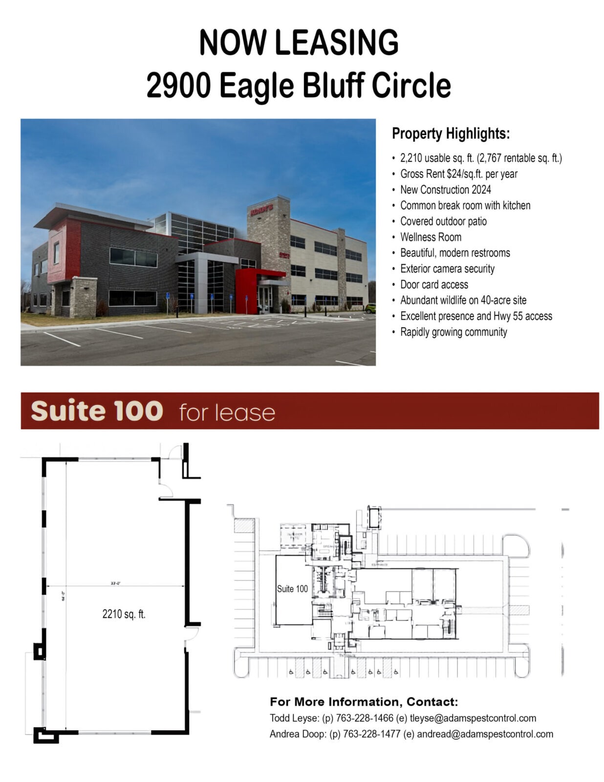 2900 Eagle Bluff Cir, Medina, MN for lease Interior Photo- Image 1 of 1