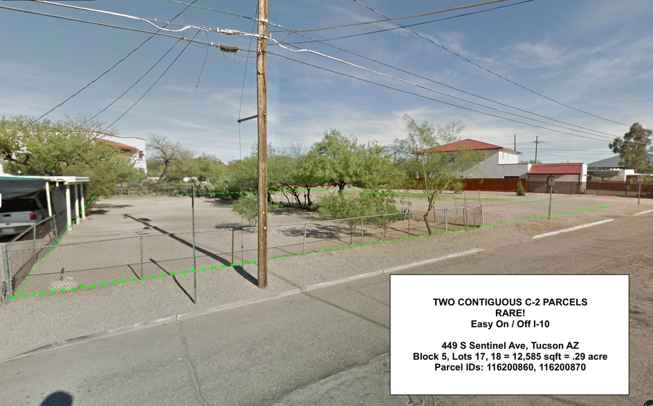 449 Sentinel Avenue, Tucson, AZ for sale - Building Photo - Image 2 of 6