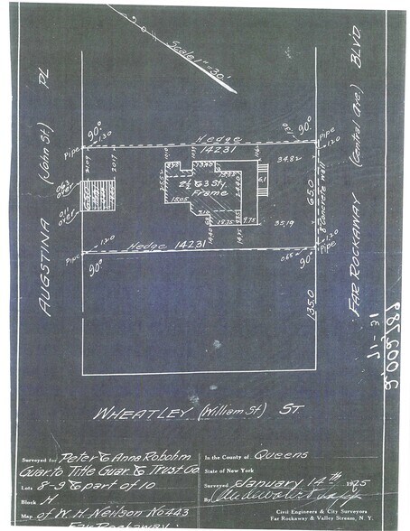 1260 Central Ave, Far Rockaway, NY à vendre - Plan de site - Image 2 de 2