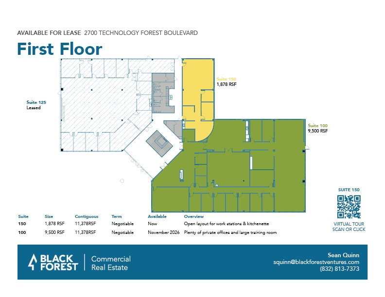 2700 Technology Forest Blvd, The Woodlands, TX for lease Floor Plan- Image 1 of 1