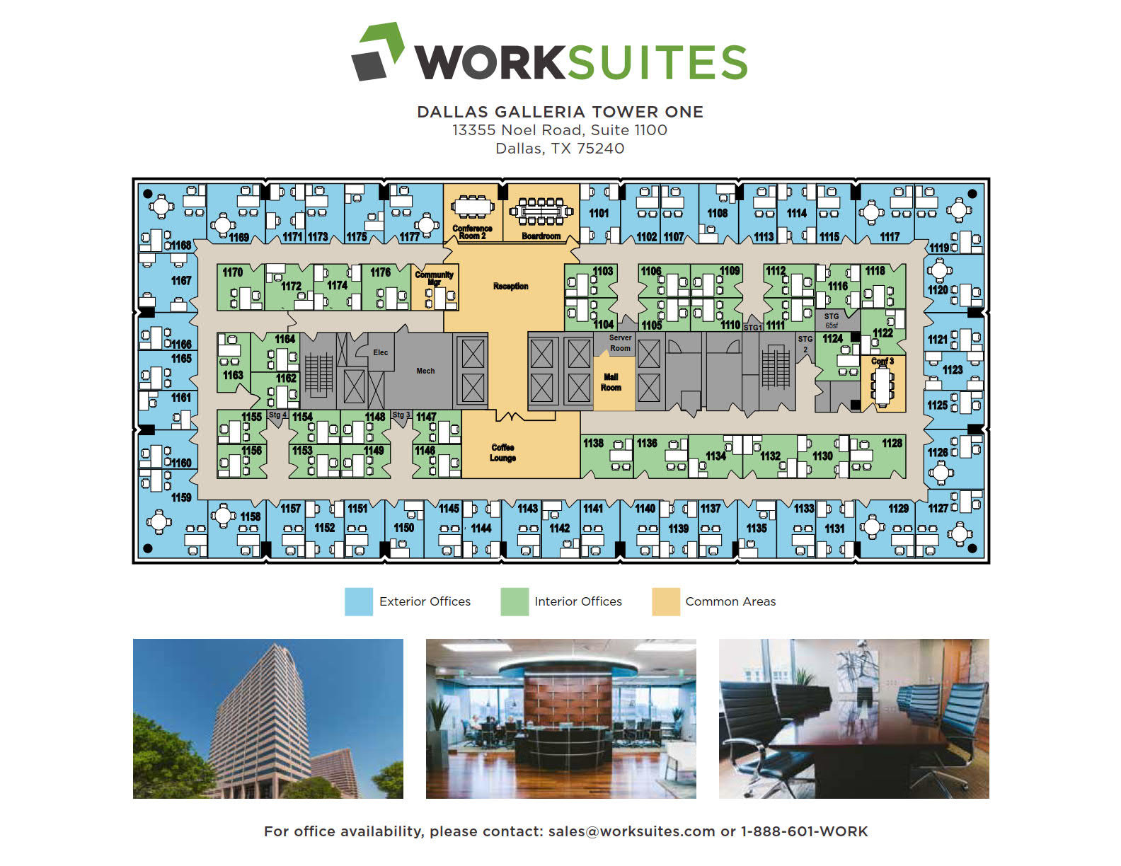 13355 Noel Rd, Dallas, TX for lease Floor Plan- Image 1 of 1