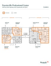 1260 Highway 54 W, Fayetteville, GA for lease Floor Plan- Image 1 of 1
