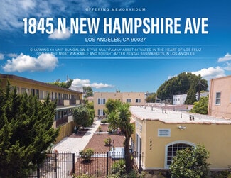 Plus de détails pour 1845 New Hampshire Ave, Los Angeles, CA - Multi-résidentiel à vendre
