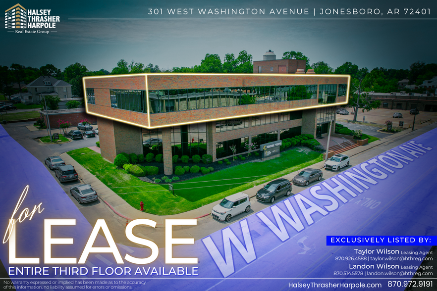 301 W Washington Ave, Jonesboro, AR for lease - Building Photo - Image 1 of 10