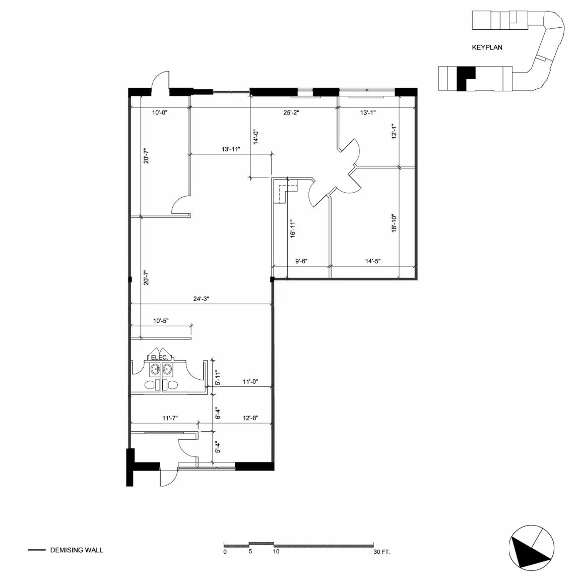 29-35 Cedar Pointe Dr, Barrie, ON à louer Plan d’étage- Image 1 de 1