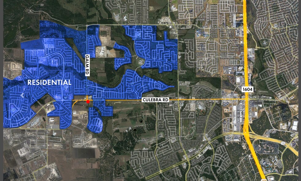 Galm & Culebra Rd, San Antonio, TX à vendre - Photo du bâtiment - Image 2 de 3