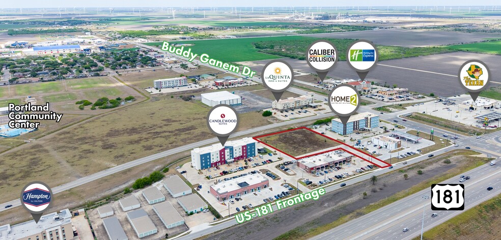 US-181 Hwy Frontage, Portland, TX for sale - Building Photo - Image 2 of 7