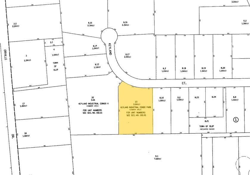 140 Keyland Ct, Bohemia, NY à vendre - Plan cadastral - Image 2 de 5