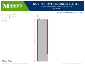 7300 Millhouse Rd, Chapel Hill, NC à louer Plan d  tage- Image 1 de 1