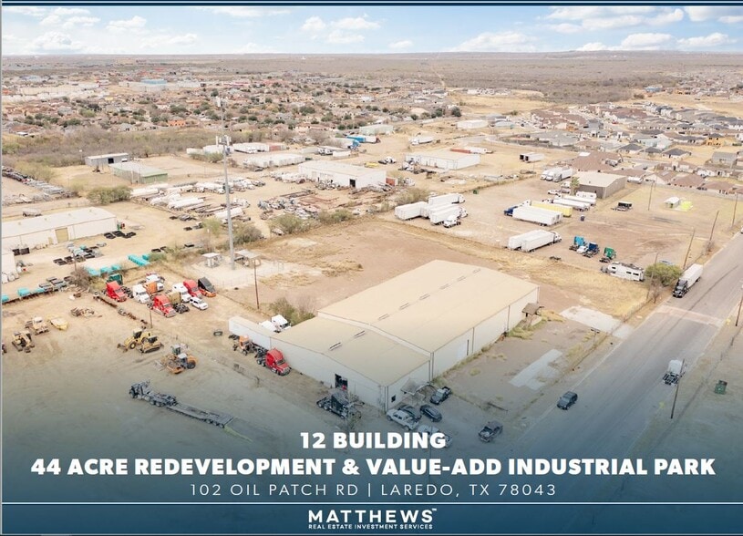 102 Oil Patch Rd, Laredo, TX for sale - Aerial - Image 1 of 4
