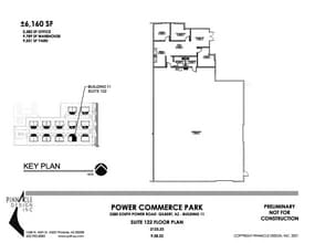 3380 S Power Rd, Gilbert, AZ à louer Plan d’étage- Image 1 de 1