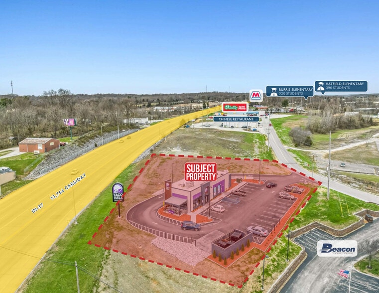 1504 Wilkins way, Mitchell, IN for sale - Building Photo - Image 3 of 5