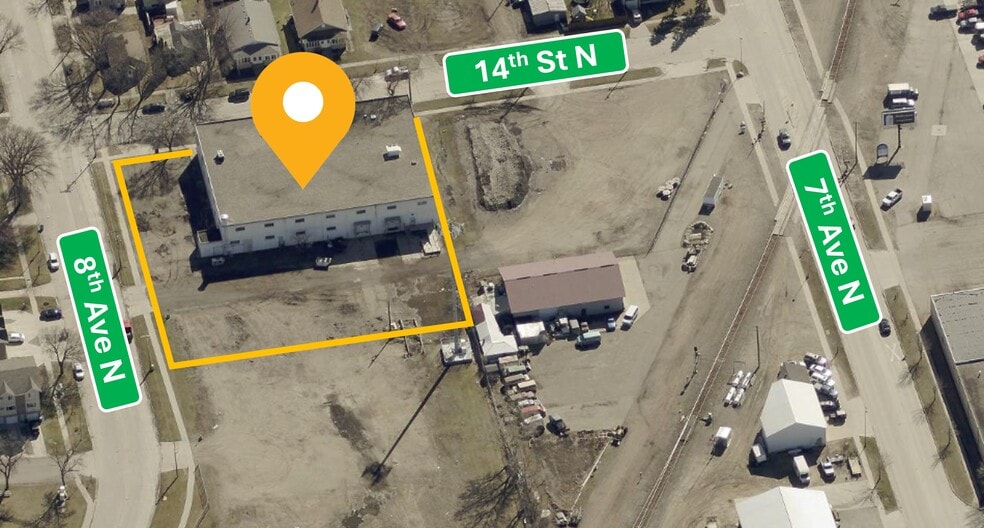 720 14th St N, Fargo, ND for sale - Aerial - Image 3 of 6