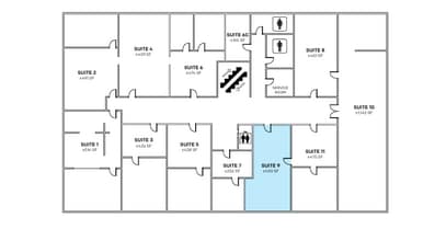 7918-7924 Ivanhoe Ave, La Jolla, CA à louer Plan d’étage- Image 2 de 2