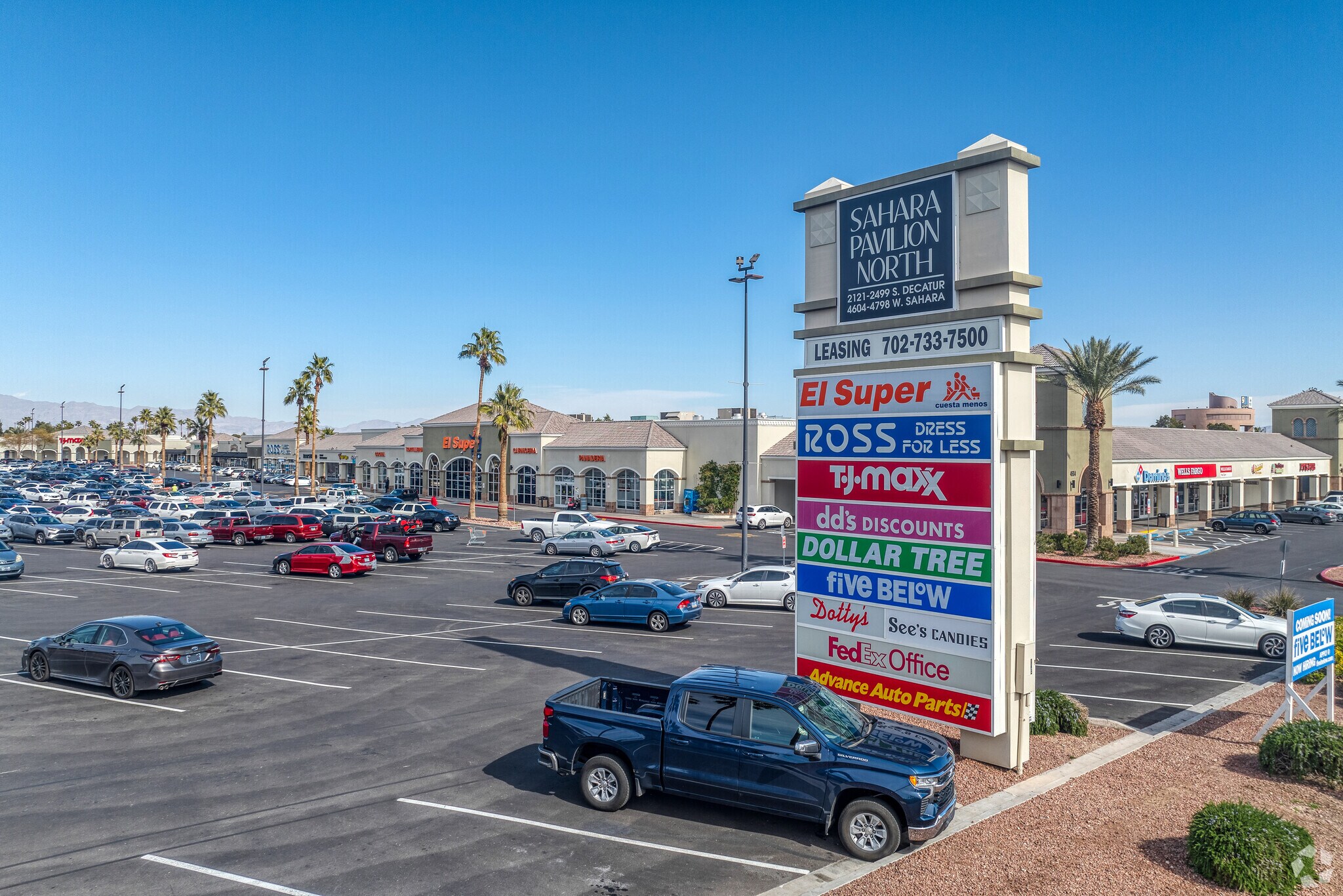 4604-4798 W Sahara Ave, Las Vegas, NV à louer Photo du bâtiment- Image 1 de 19