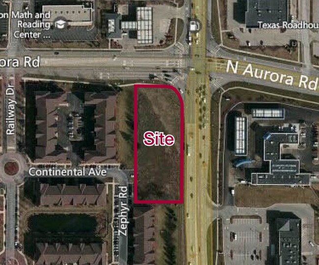 Plus de détails pour SWC Route 59 & N Aurora Rd, Naperville, IL - Terrain à vendre