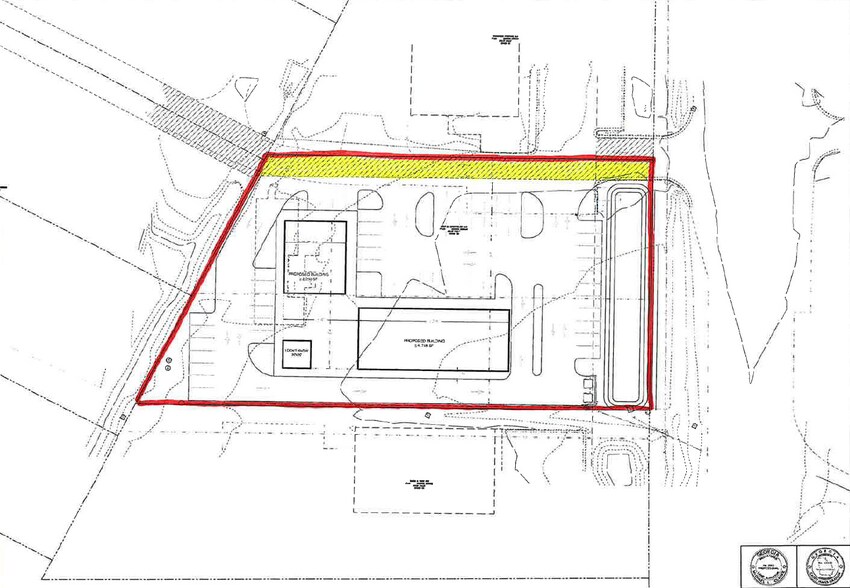 341 S Houston Lake Rd, Warner Robins, GA à vendre - Plan de site - Image 3 de 4