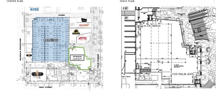 125-135 E Palm Ave, Burbank, CA à louer Plan d’étage- Image 2 de 2