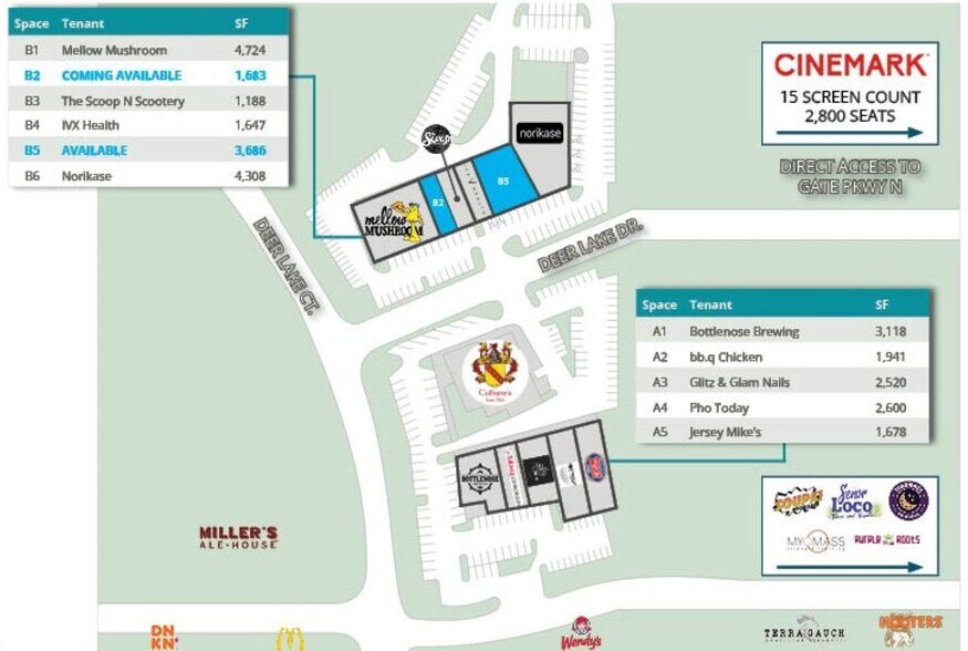 9734 Deer Lake Ct, Jacksonville, FL à louer - Photo du bâtiment - Image 2 de 3