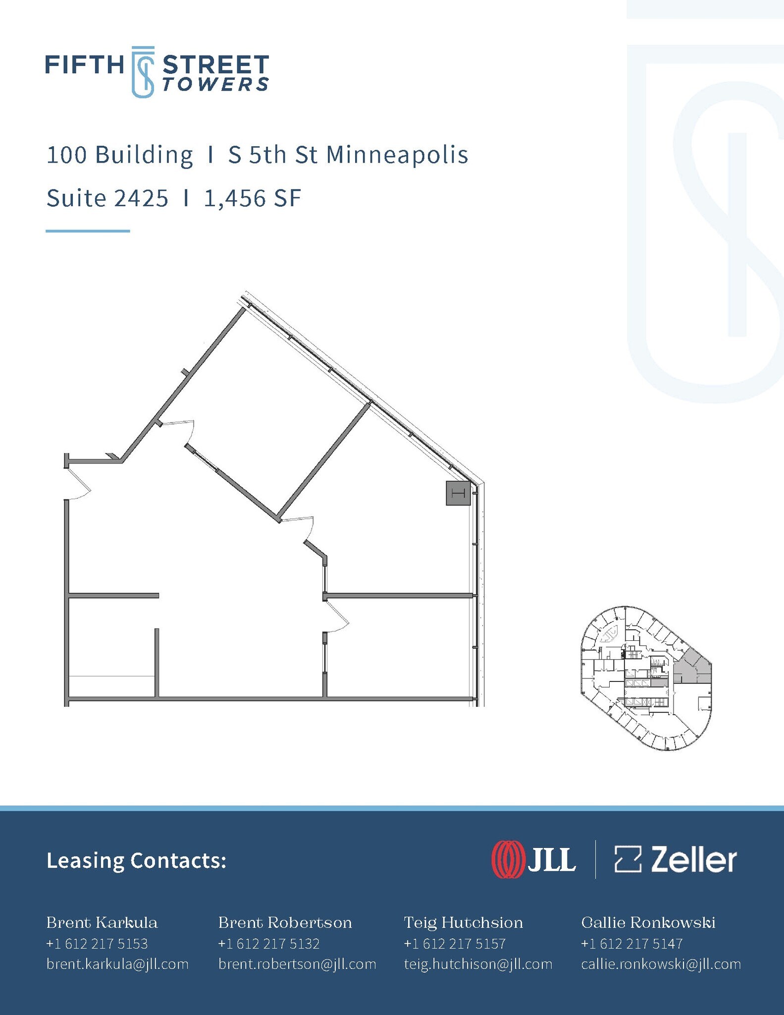 100 S 5th St, Minneapolis, MN for lease Floor Plan- Image 1 of 1