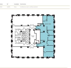 100 Bush St, San Francisco, CA à louer Plan d  tage- Image 1 de 1