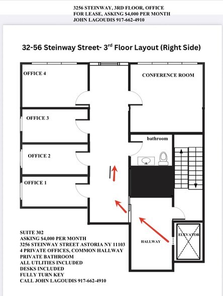 32-56 Steinway St, Astoria, NY à louer - Photo du bâtiment - Image 2 de 22