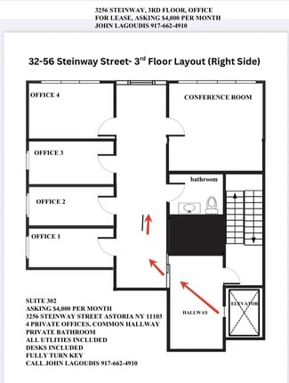 Plus de détails pour 32-56 Steinway St, Astoria, NY - Bureau à louer