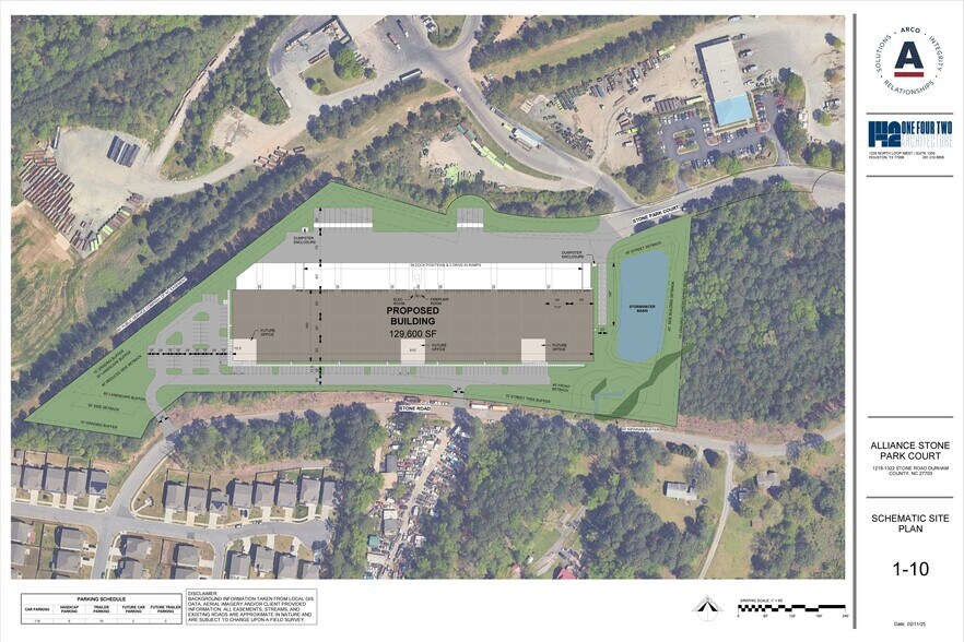 1218 Stone Park Ct, Durham, NC à louer - Photo du bâtiment - Image 2 de 2