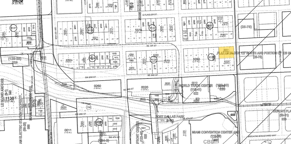 168 SE 1st St, Miami, FL à louer - Plan cadastral - Image 2 de 96