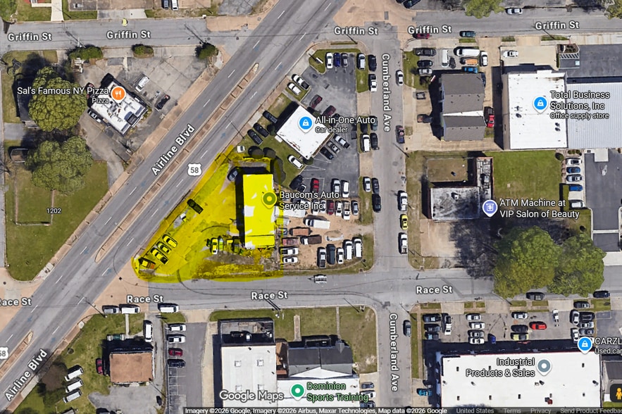 1205 Airline Blvd, Portsmouth, VA for sale - Building Photo - Image 2 of 2
