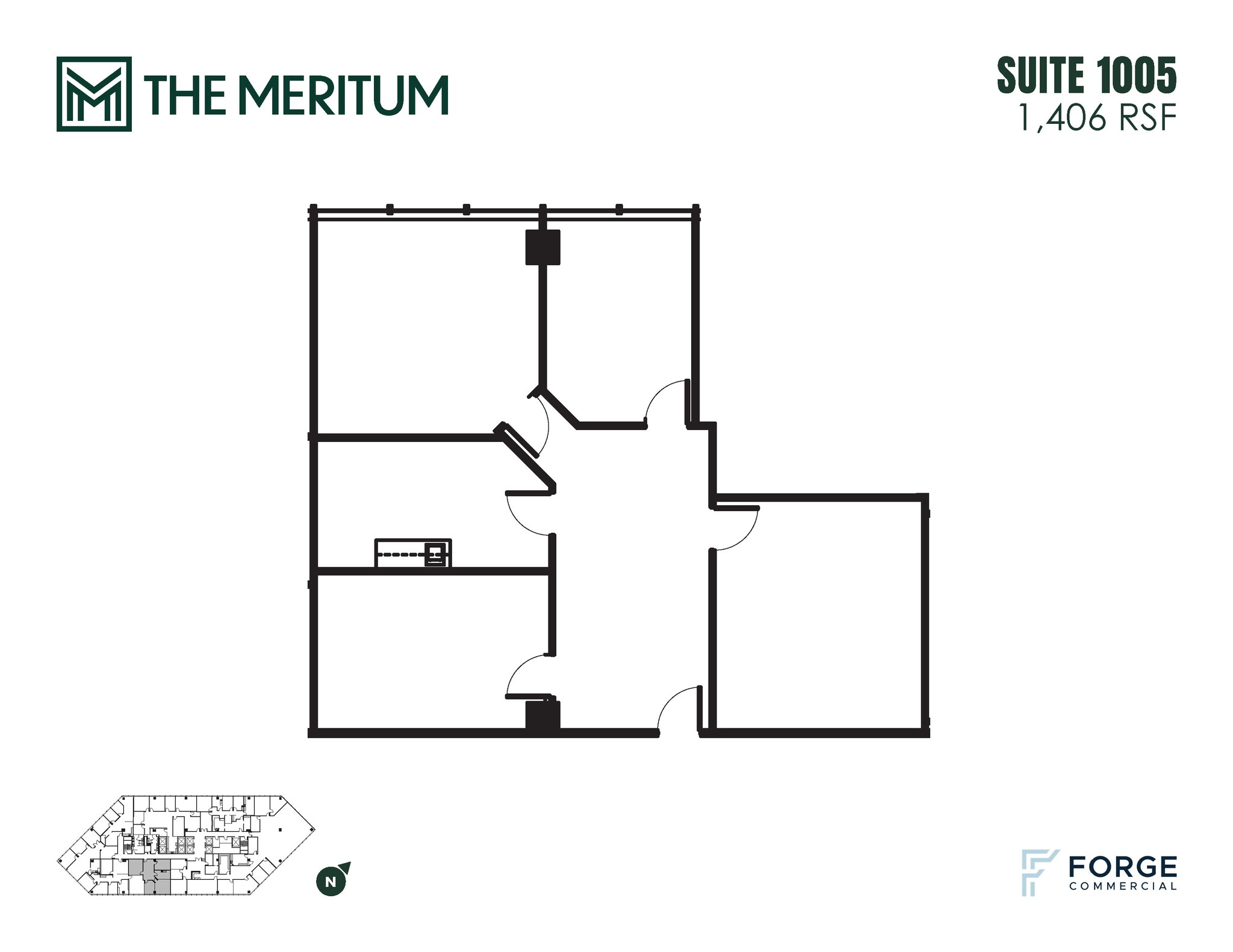 12221 Merit Dr, Dallas, TX for lease Floor Plan- Image 1 of 1