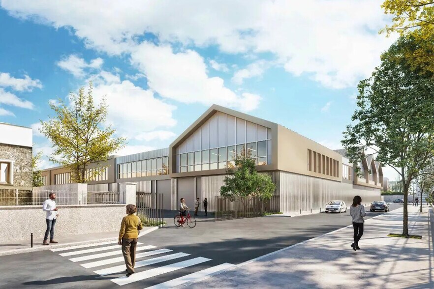 Bureau dans Ivry-sur-Seine à louer - Photo du bâtiment - Image 2 de 5