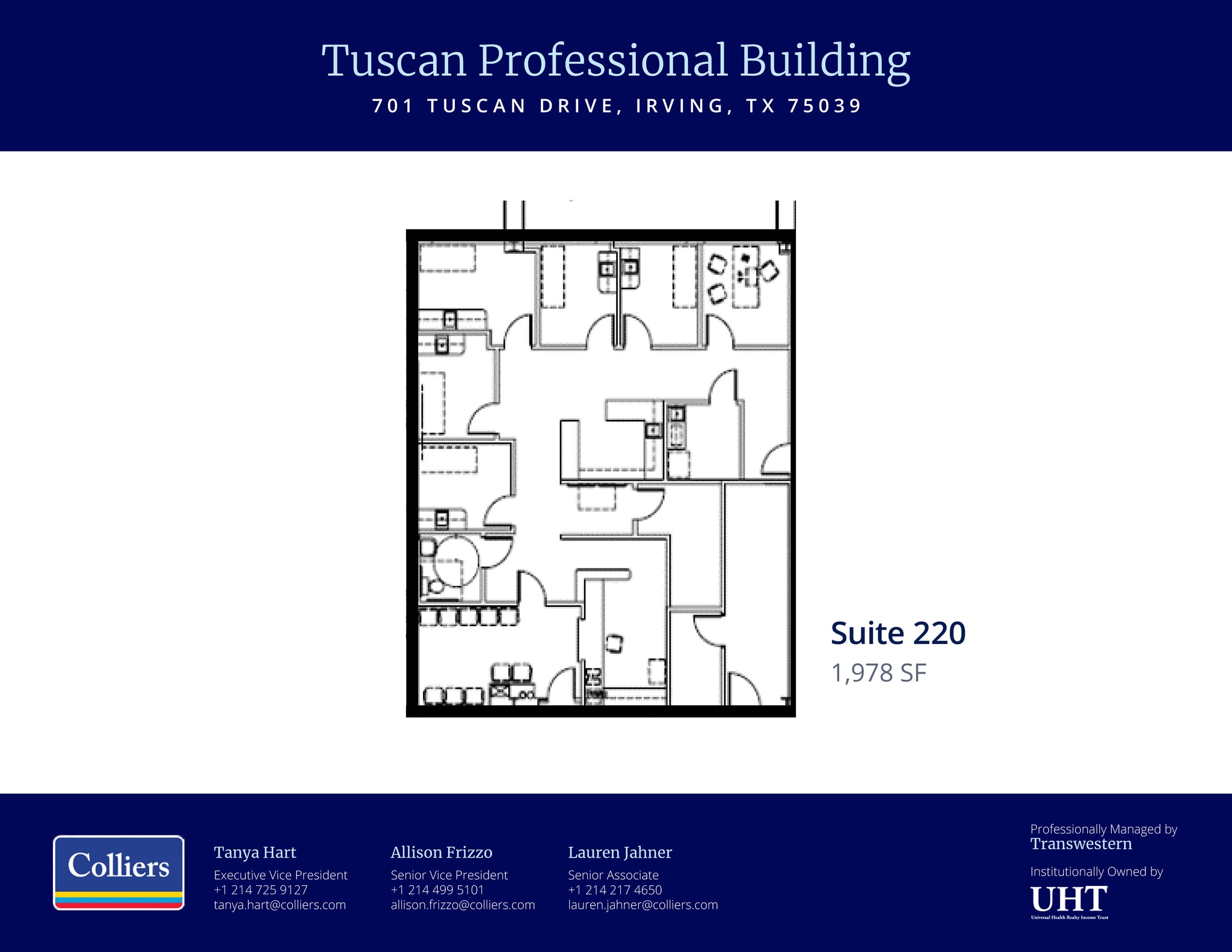 701 Tuscan Dr, Irving, TX for lease Floor Plan- Image 1 of 1