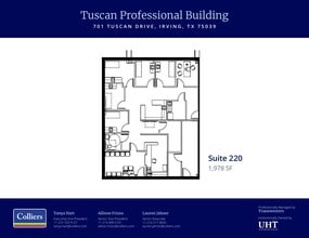 701 Tuscan Dr, Irving, TX for lease Floor Plan- Image 1 of 1