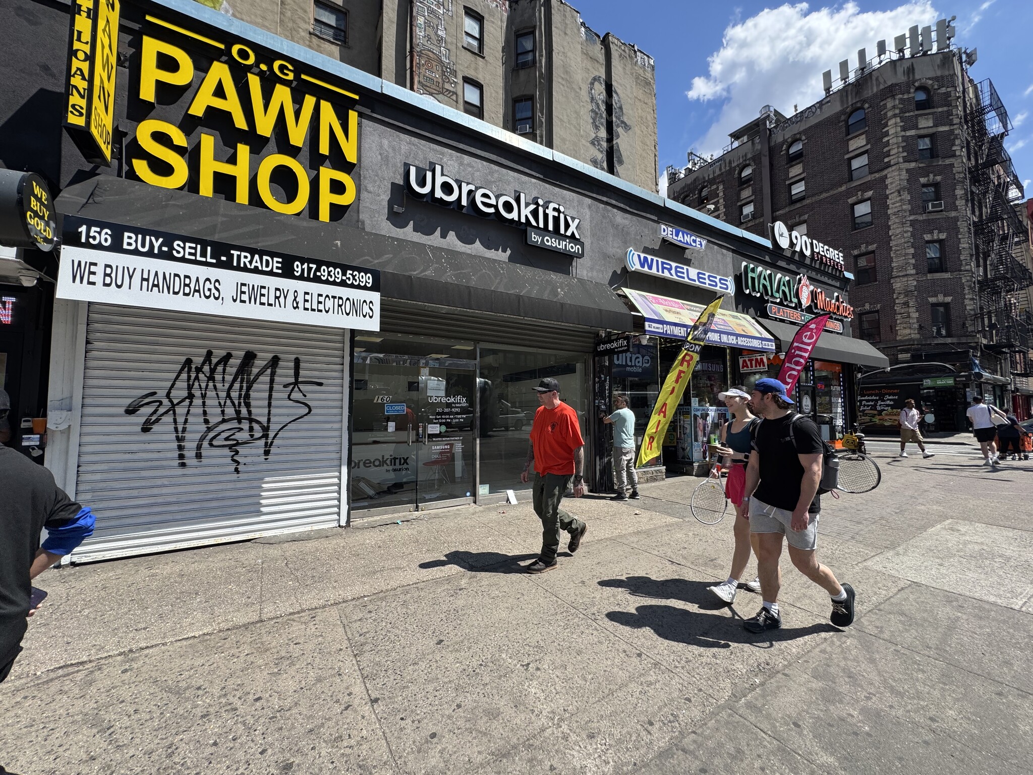 156-164 Delancey St, New York, NY for lease Building Photo- Image 1 of 6