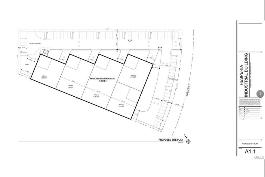 17058 Darwin Ave, Hesperia, CA for sale - Site Plan - Image 3 of 7