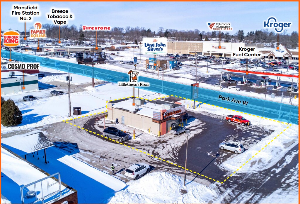 1245 Park Ave W, Mansfield, OH à vendre Photo principale- Image 1 de 7