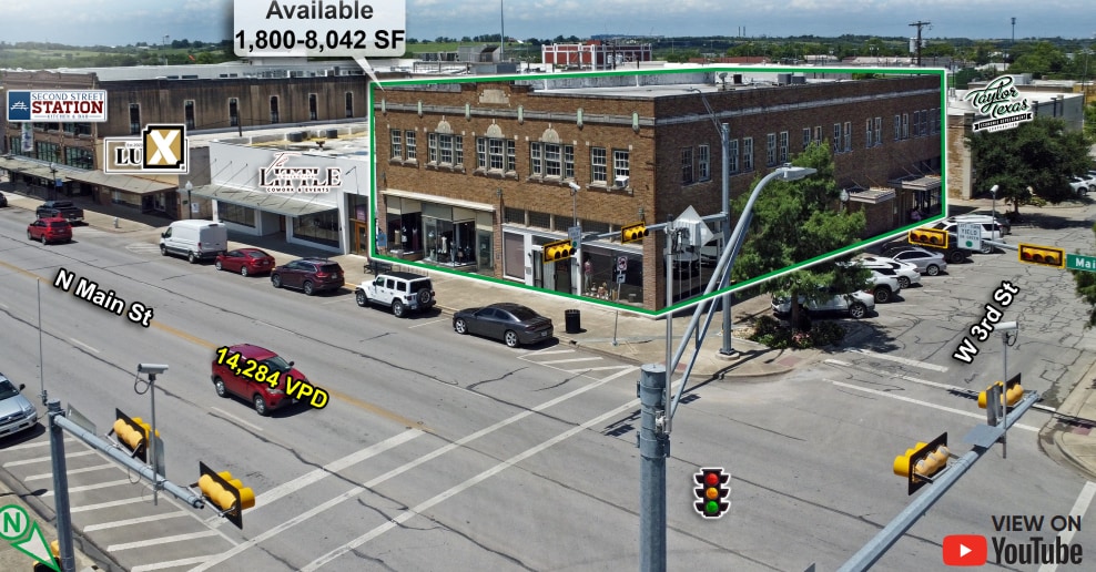 219-221 N Main St, Taylor, TX for lease Building Photo- Image 1 of 5