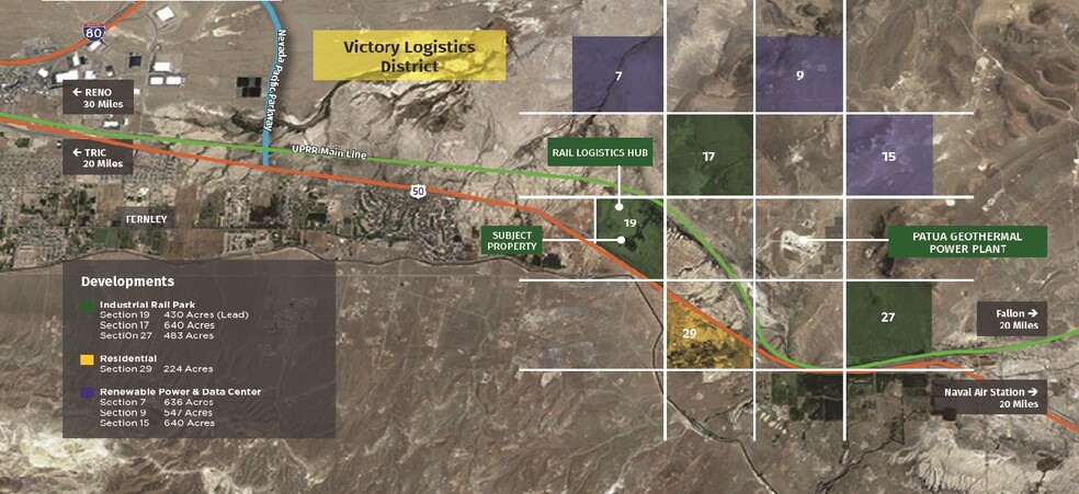 Fernley Rail Park, Fernley, NV for lease - Building Photo - Image 2 of 3