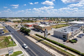 1419-1445 E Walnut St, Seguin, TX - aerial  map view