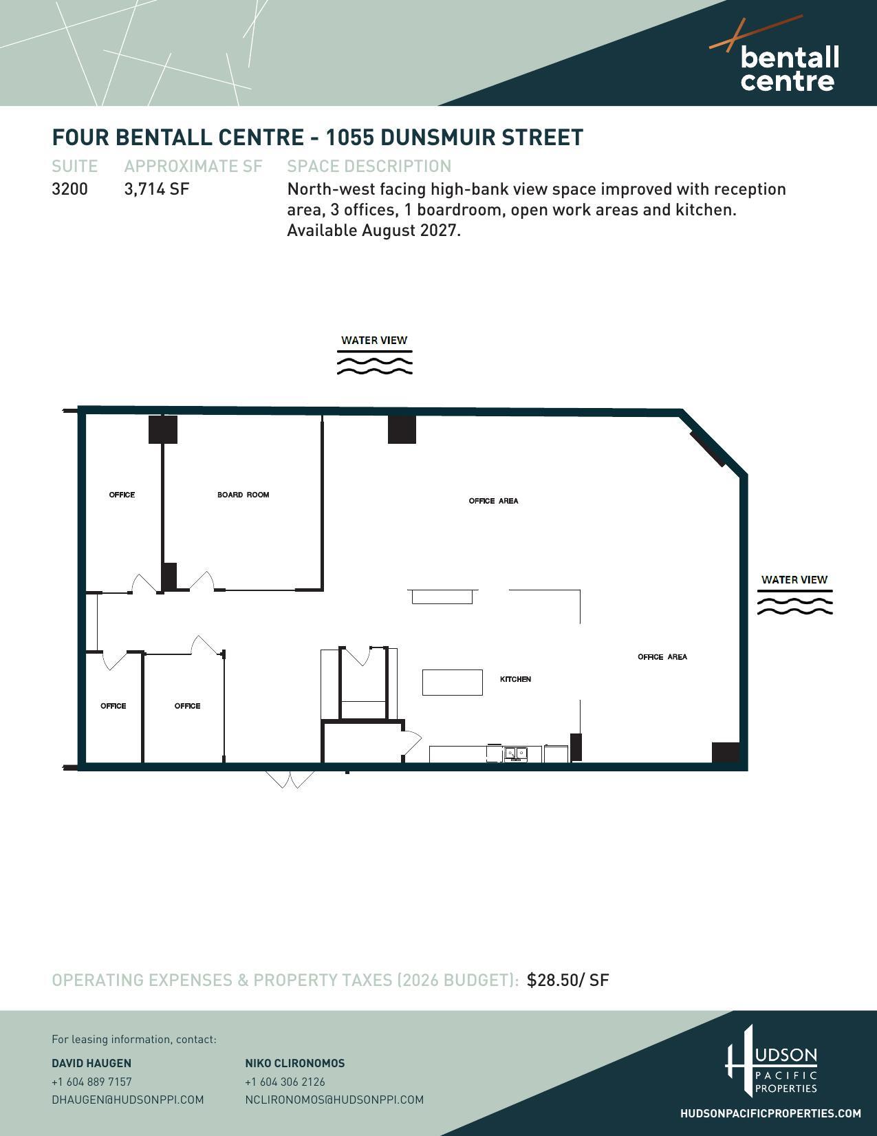 1055 Dunsmuir St, Vancouver, BC à louer Plan d’étage- Image 1 de 1