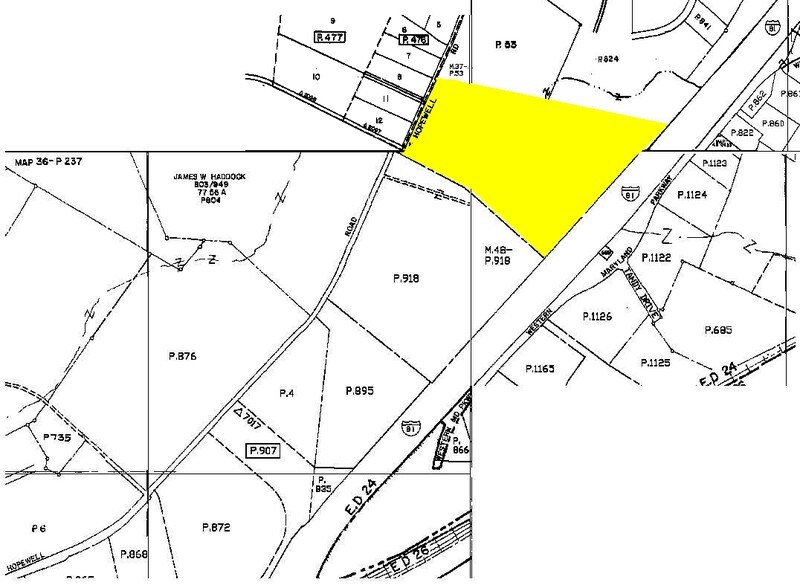 12001 Hopewell Rd, Hagerstown, MD à louer - Plan cadastral - Image 2 de 7