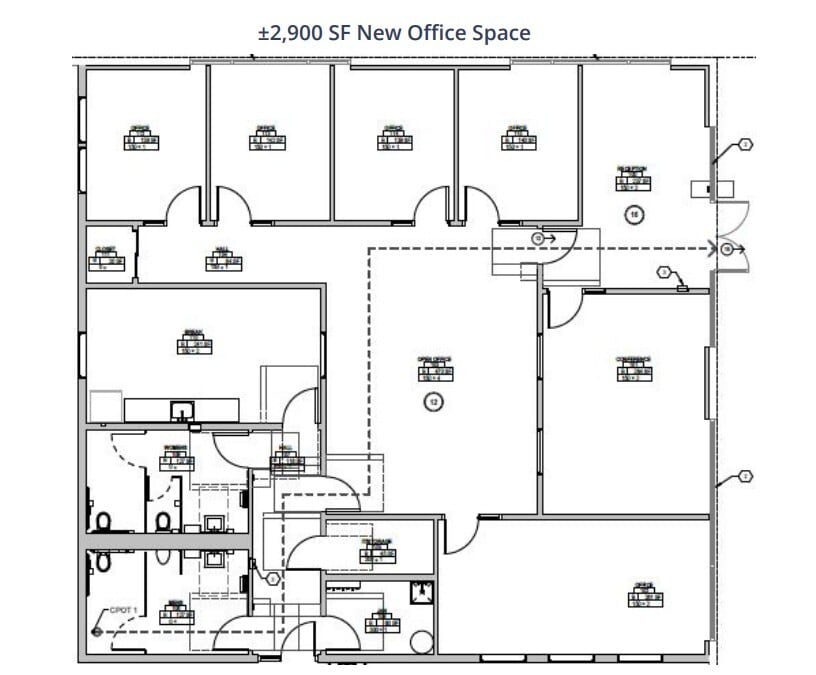 115 Devlin Rd, Napa, CA for lease Floor Plan- Image 1 of 2
