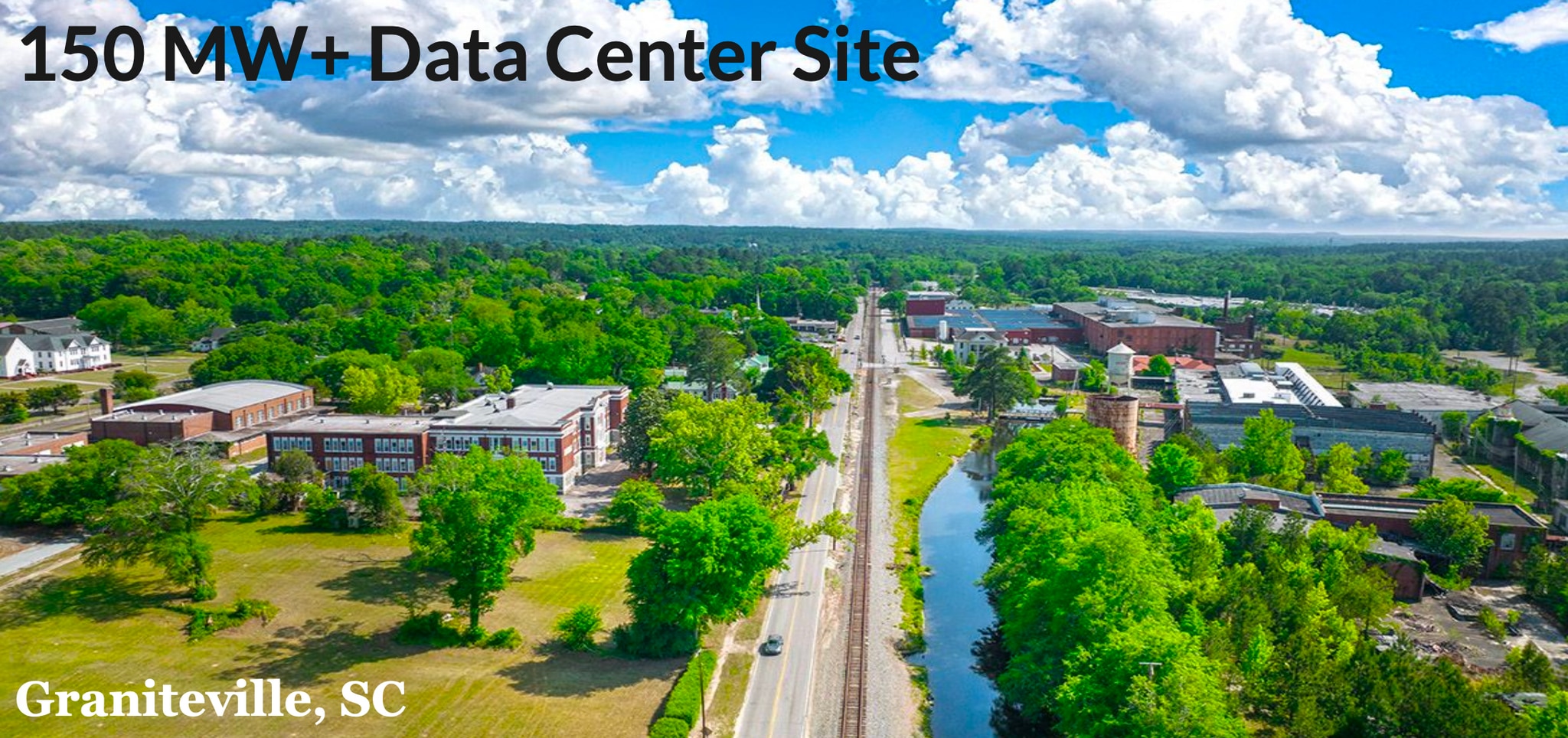 142 Hard st, Graniteville, SC for sale Aerial- Image 1 of 5