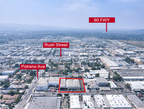 9730 Factorial Way, South El Monte, CA - aerial  map view